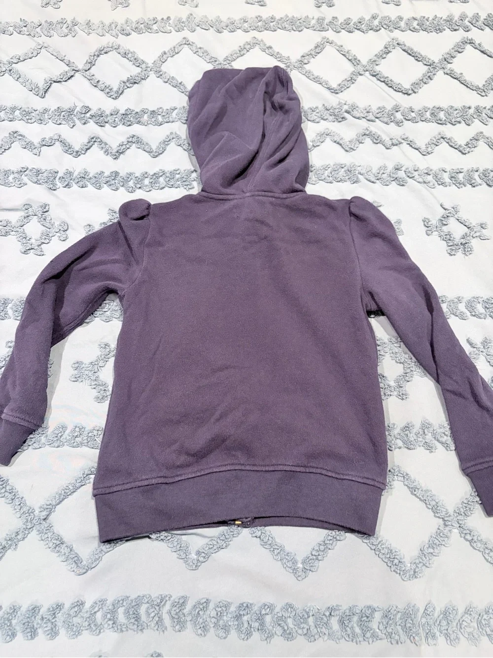 Ralph Lauren Girls' Navy Zip Hoodie with Pink Pony